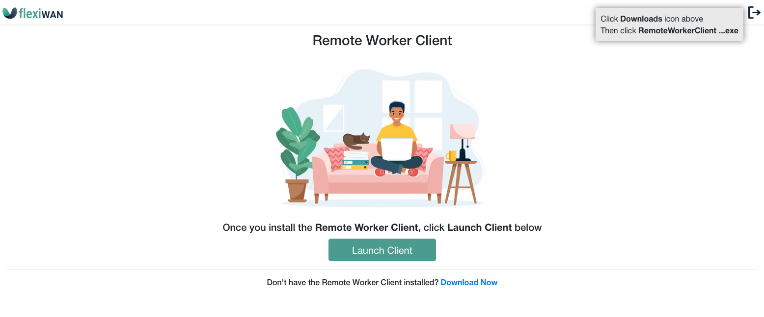 Remote Worker VPN client